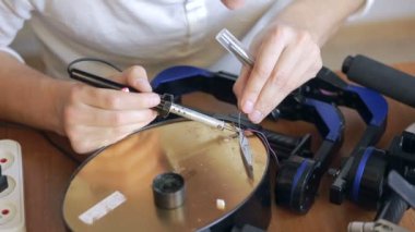 İn yakın lehim telleri CPU mans