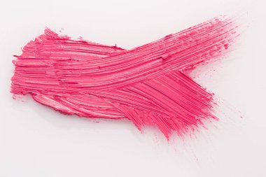 İzole kırmızı ruj kontur