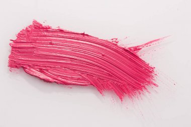 İzole kırmızı ruj kontur