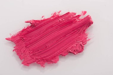 İzole kırmızı ruj kontur