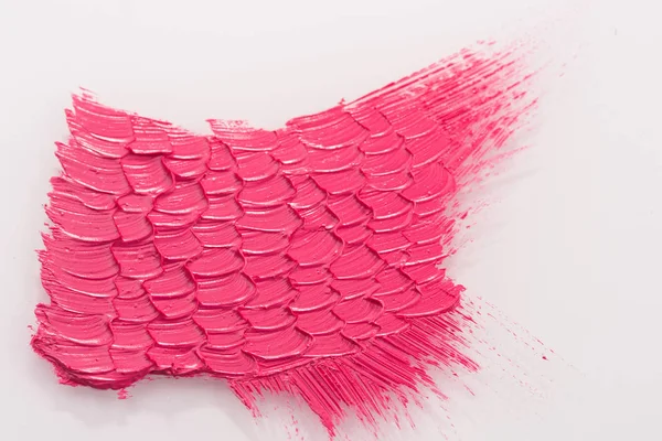 İzole kırmızı ruj kontur