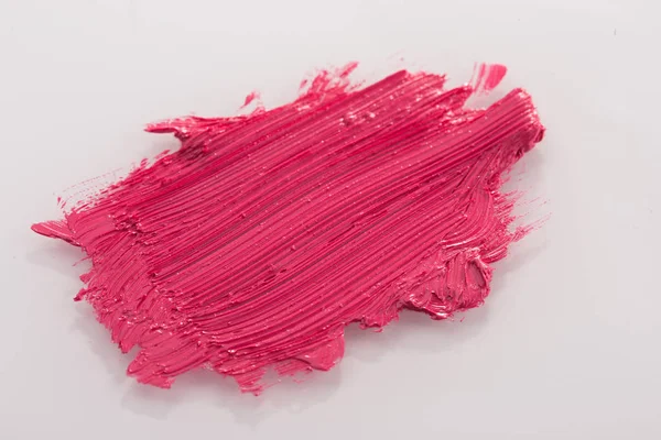 İzole kırmızı ruj kontur