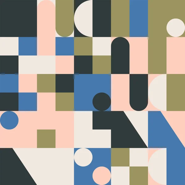 Abstrakte geometrische Muster — Stockvektor