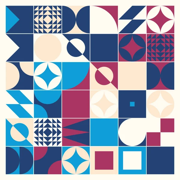 Obra geométrica abstracta inusual — Archivo Imágenes Vectoriales