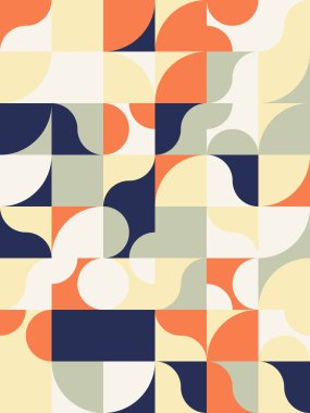 Soyut Dikey Desen Tasarımı