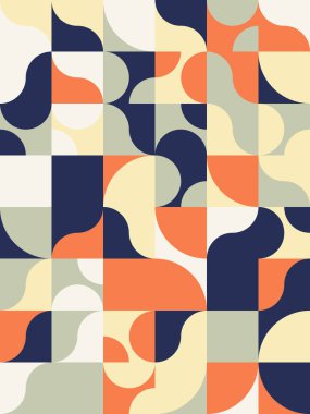 Soyut Dikey Desen Tasarımı