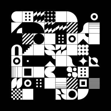 Soyut Vektör Elementleri Tasarımı