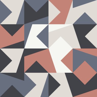 Mozaik Soyut Desen Tasarımı