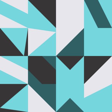 Üçgen Soyut Desen Tasarımı