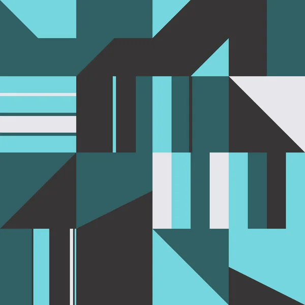 Diseño de patrón cuadrado abstracto — Archivo Imágenes Vectoriales
