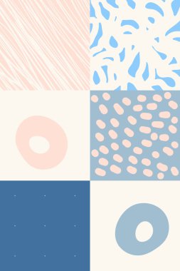 Soyut El Çizimi Desen Tasarımı