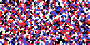 Dairesel Soyut Vektör Deseni Tasarımı