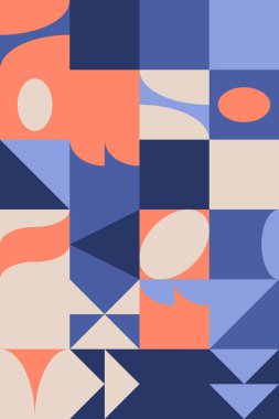 Soyut Vektör Deseni Tasarım Elementleri