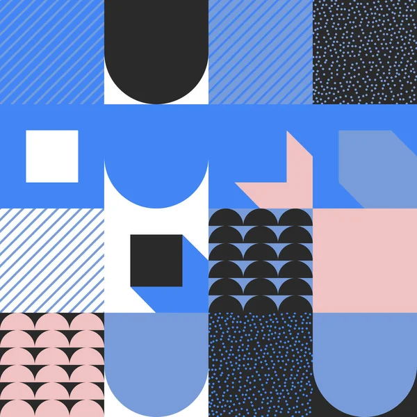 メンフィス抽象ベクトルパターンデザイン — ストックベクタ