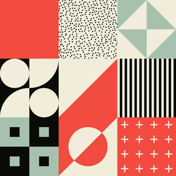 Brutalism Design Abstract Vector Pattern — ストックベクタ