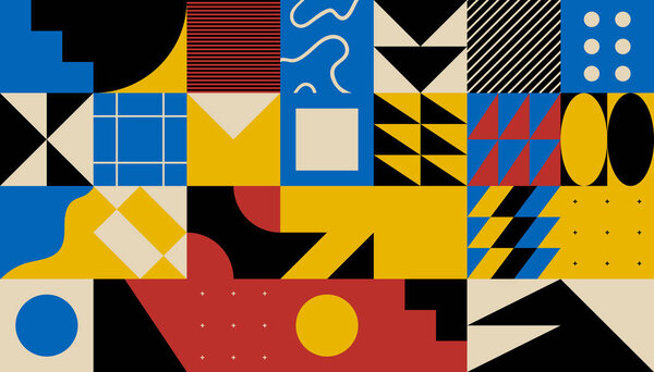 Абстрактный векторный шаблон
