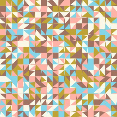 Üçgen Soyut Vektör Deseni Tasarımı