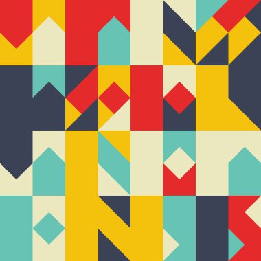 Soyut Vektör Deseni Tasarım Elementleri