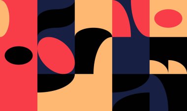 Abstract Vector Repetitive Pattern Design