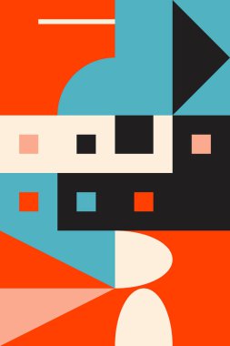 Abstract Vector Repetitive Pattern Design