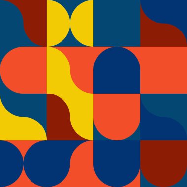 Olağandışı Vektör Soyut Geometrik Sanatı