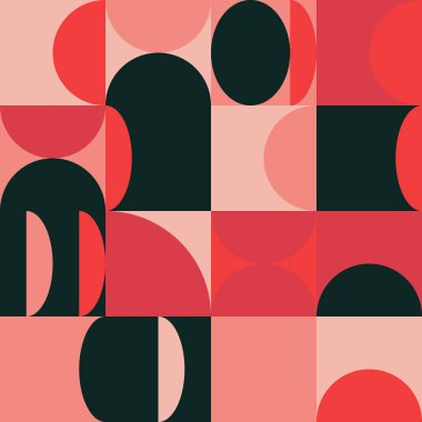 Olağandışı Vektör Soyut Geometrik Sanatı