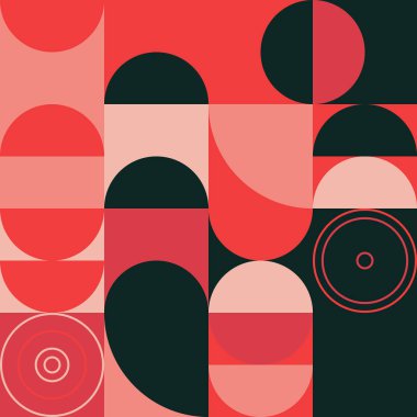 Olağandışı Vektör Soyut Geometrik Sanatı