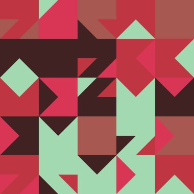 Olağandışı Vektör Soyut Geometrik Sanatı