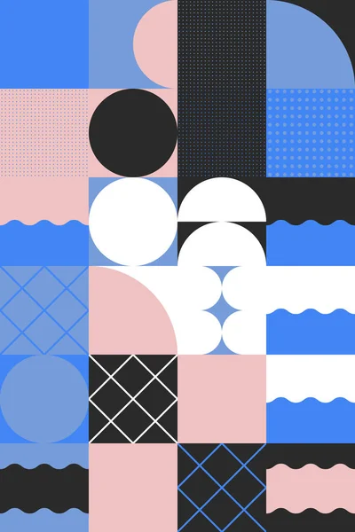 Soyut Vektör Deseni Tasarım Elementleri