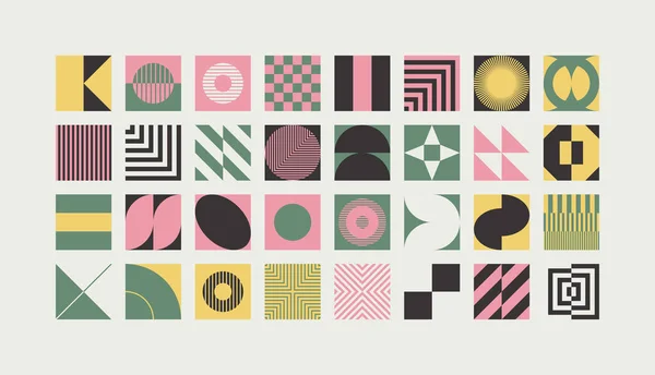 Collection Of Abstract Vector Geometric Shapes — 스톡 벡터