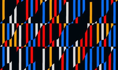 Geçiş efektli soyut geometrik vektör deseni