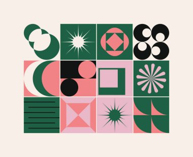 Dijital Tasarım Soyut Vektör Deseni