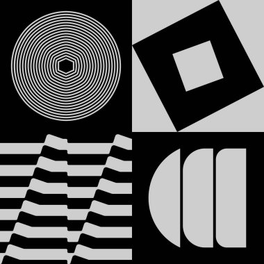 Acımasızlık Tasarımı Soyut Vektör Deseni