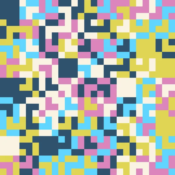 Diseño del patrón vectorial abstracto de mosaico — Vector de stock