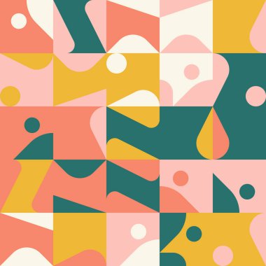 İskandinav Sanatı Vektör Deseni Tasarımı