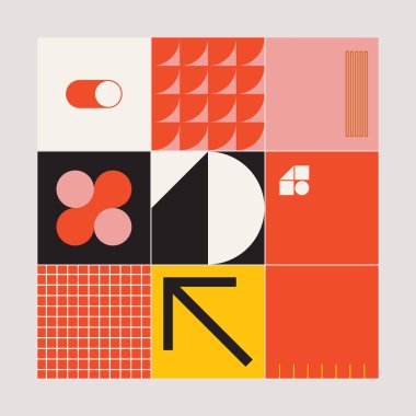 Acımasızlık Tasarımı Soyut Vektör Deseni