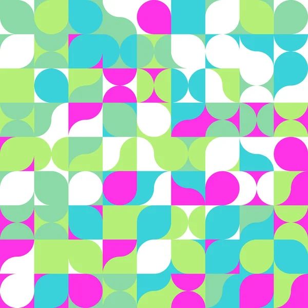 Diseño de patrón vectorial abstracto de neón — Archivo Imágenes Vectoriales
