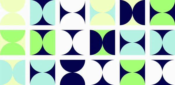 Colorful Geometric Vector Pattern Design — Stock Vector