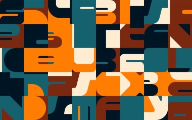 Acımasızlık Tasarımı Soyut Vektör Deseni