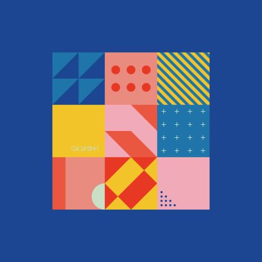 Vahşilik sanatı basit geometrik şekiller ve şekillerle yapılan soyut vektör kalıplarına ilham vermiştir. Kalın form grafik tasarımı, web sanatı, davetiye kartları, posterler, baskılar, tekstil, arka planlar için kullanışlı.