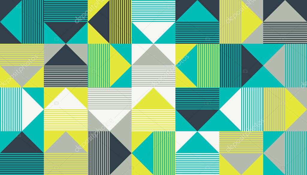 Minimalist abstract vector pattern design made with simple geometric linear graphics. Great for backgrounds and textures, web design, poster art, branding elements, textile and fabric prints.