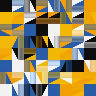 Geometrik soyut vektör basit elementler güzel bir renk paletiyle yapıldı. Geometrik şablon arkaplanı, web tasarımı, iş kartı, davetiye, poster, moda baskısı için kullanıma hazır.