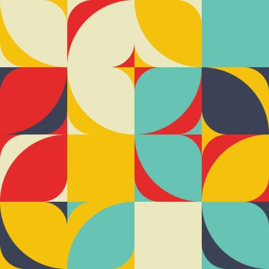 Minimum Geometrik Desen Tasarımı. Vektör Modern evrensel soyut arkaplan