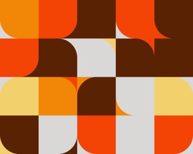 Minimum Geometrik Desen Tasarımı. Vektör Modern evrensel soyut arkaplan