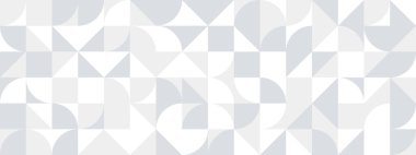 Basit şekillerle ve ince ve hassas renk paletiyle renklendirilmiş soyut geometrik desenli sanat eserleri. Web afişi, iş sunumu, arkaplan baskısı, kumaş tekstil için mükemmel.