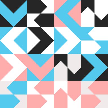 Geometrik şekil ve formlarla yapılmış basit vektör desenlerinin dijital grafik tasarımı, web sitesi başlığı, iş kartı, davetiye, poster, tekstil baskısı, arkaplan.