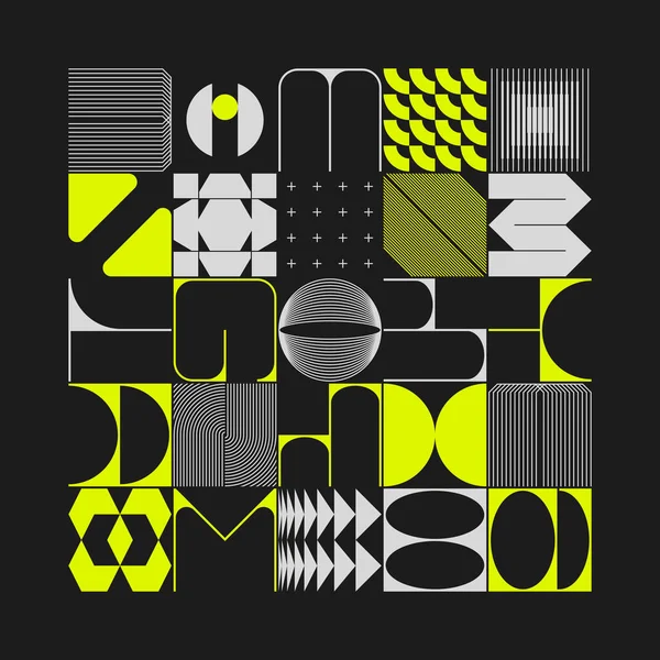 Vahşilik sanatı basit geometrik şekiller ve şekillerle yapılan soyut vektör kalıplarına ilham vermiştir. Kalın form grafik tasarımı, web sanatı, davetiye kartları, posterler, baskılar, tekstil, arka planlar için kullanışlı.