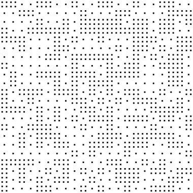 Siyah ve beyaz şekilli basit geometrik soyut vektör deseni. Geometrik grafik kompozisyonu, web tasarımı, kartvizit, davetiye, poster, tekstil baskısı, arkaplan.