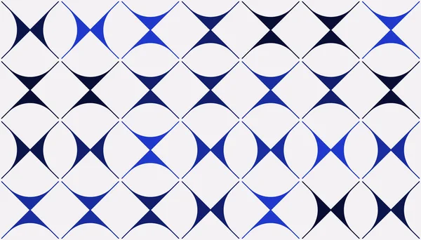 Abstract Mozaïek Artwork Design Met Eenvoudige Vormen Figuren Geometrische Patroonafbeeldingen — Stockvector