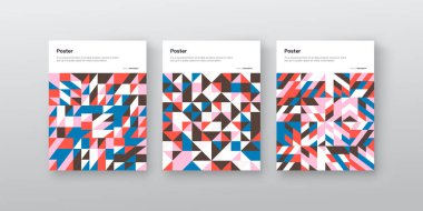 Postmodern grafik tasarım vektör kapağı seti modernizm ve minimal barbarlık tarzında oluşturuldu, poster sanatı, dergi ön sayfası, dekoratif baskı, web afişi için kullanışlı.